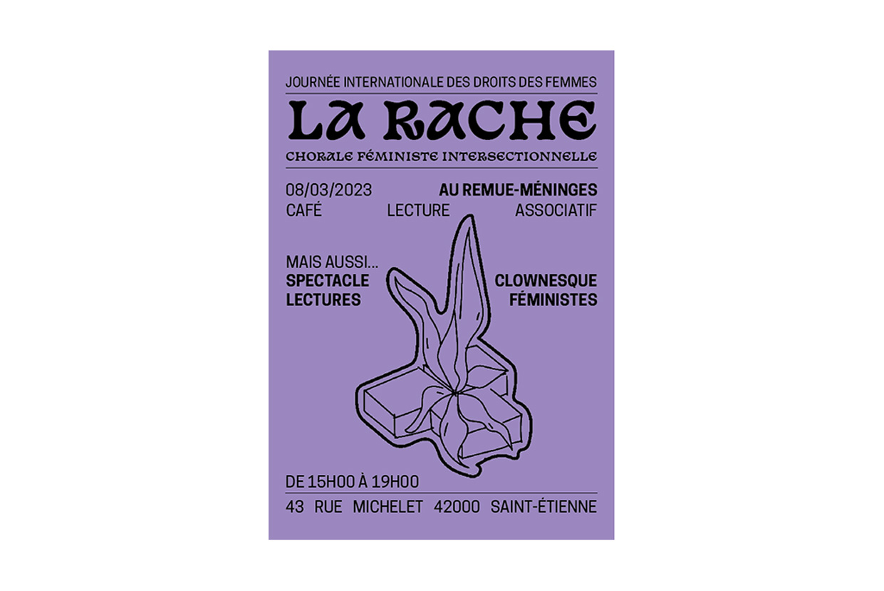 Affiche pour la journée internationale des droits des femmes