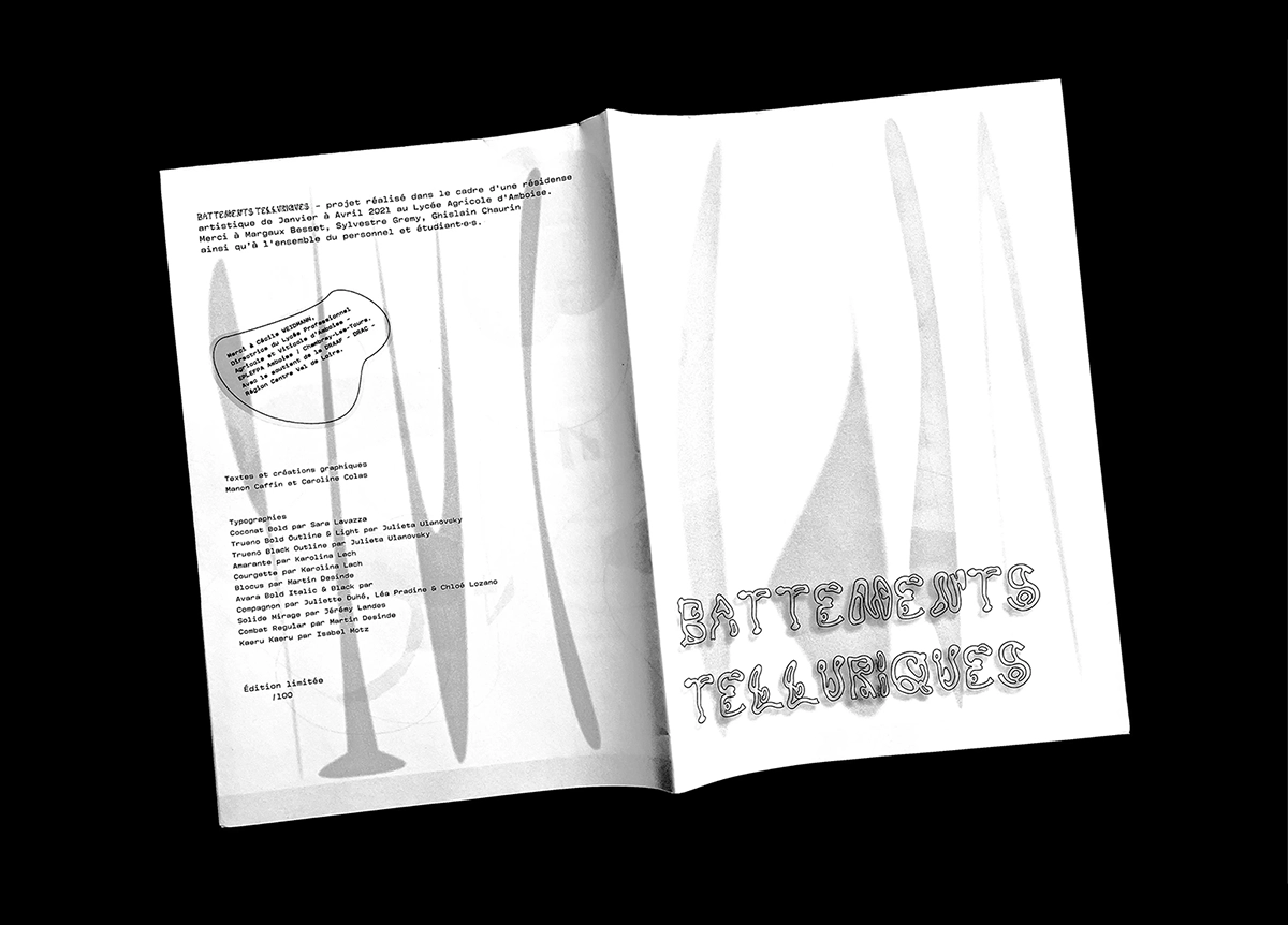 Dépliant de l'exposition, 1ère et dernière de couverture
